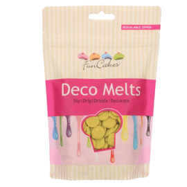 deco melts - lime green